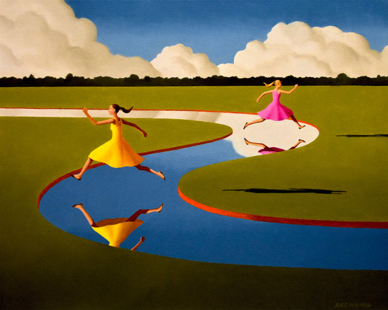 Deam Like Contemporary Paintings By Rob Browning (1)