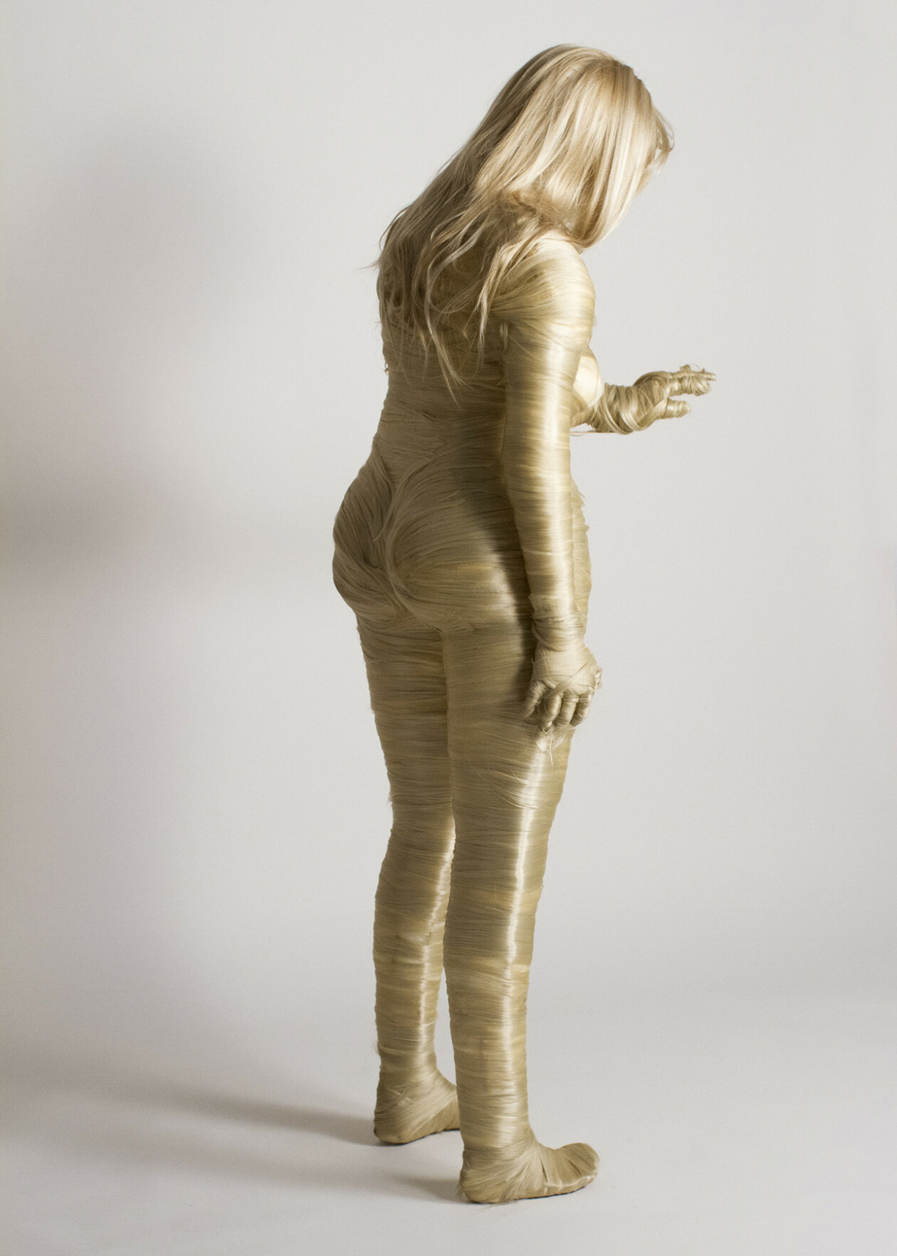 Hair People, Surreal And Poetic Figurative Sculptures By Lauren Carly Shaw (1)