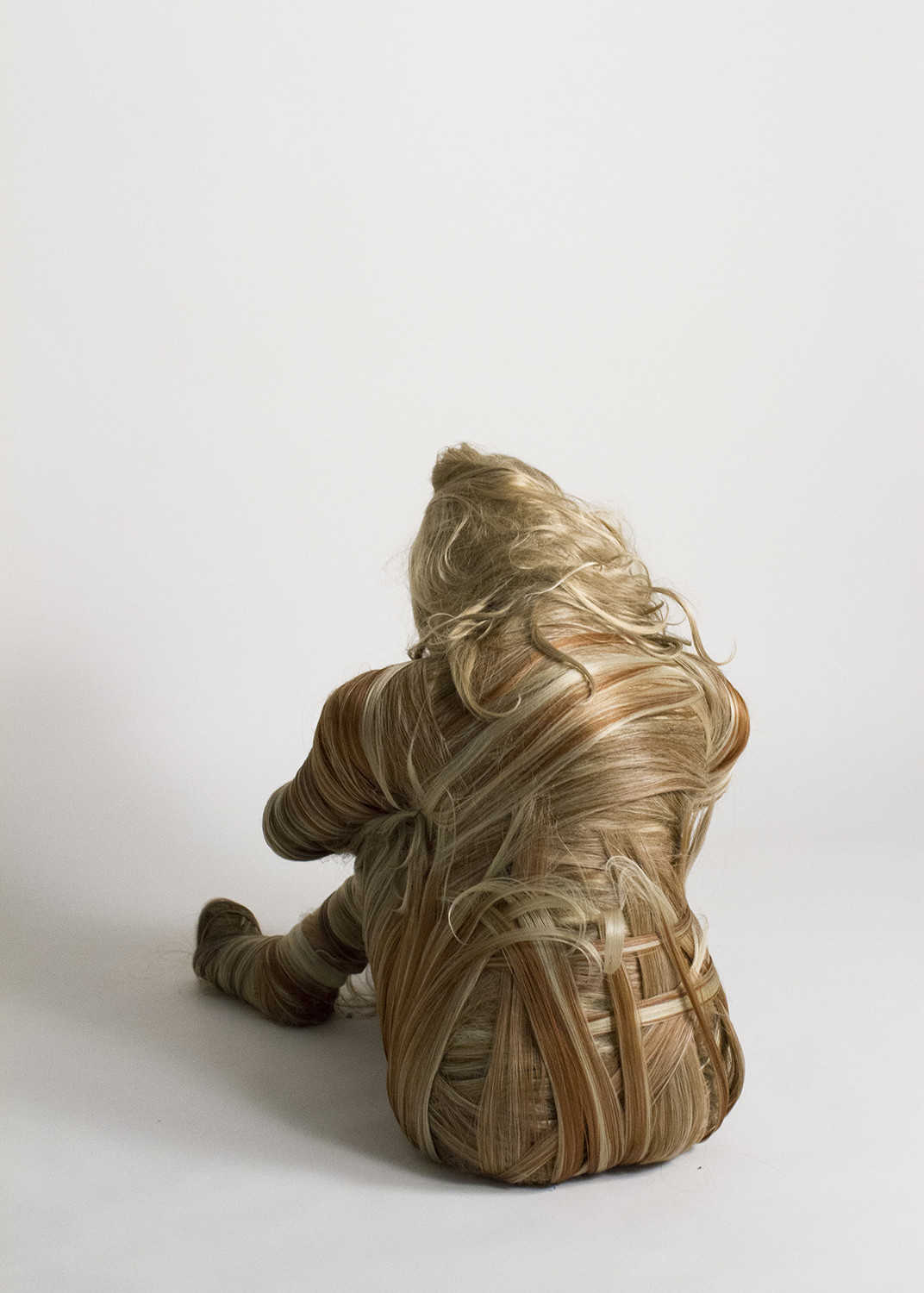 Hair People, Surreal And Poetic Figurative Sculptures By Lauren Carly Shaw (11)