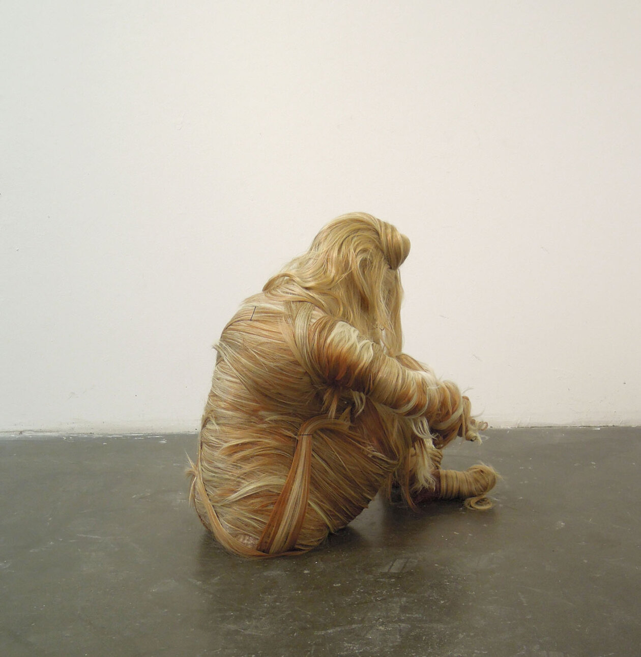 Hair People, Surreal And Poetic Figurative Sculptures By Lauren Carly Shaw (8)
