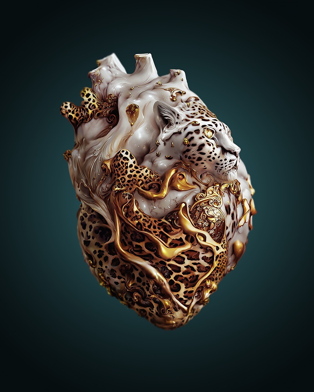 Mesmerizing Ai Generated Hearts By Andrejs Pidjass (13)