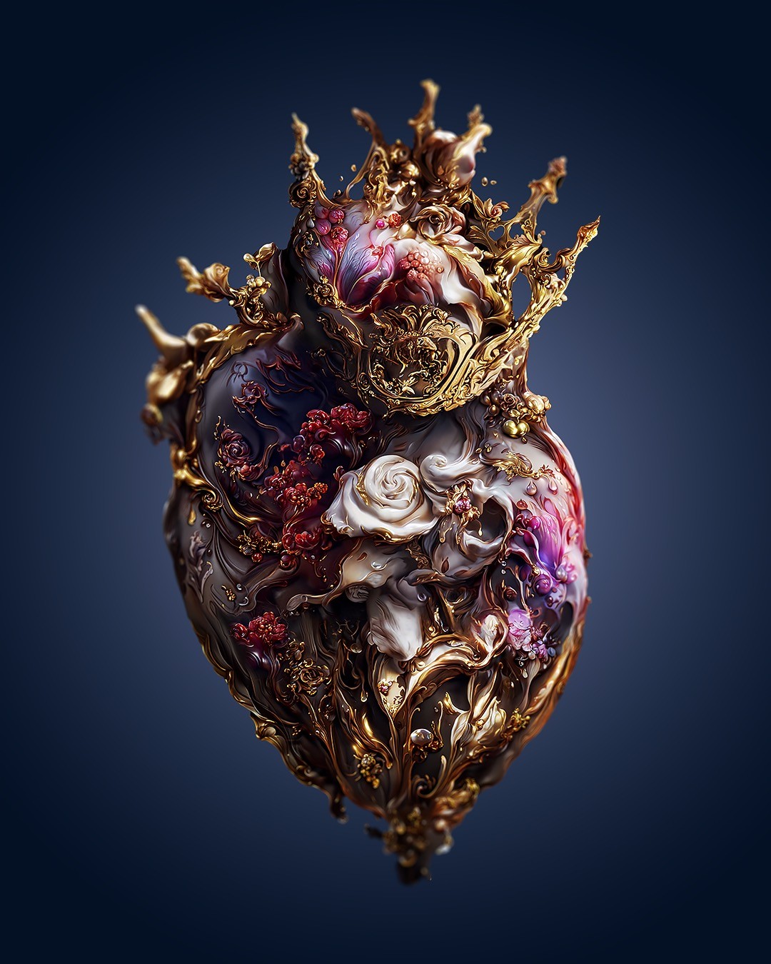 Mesmerizing Ai Generated Hearts By Andrejs Pidjass (3)