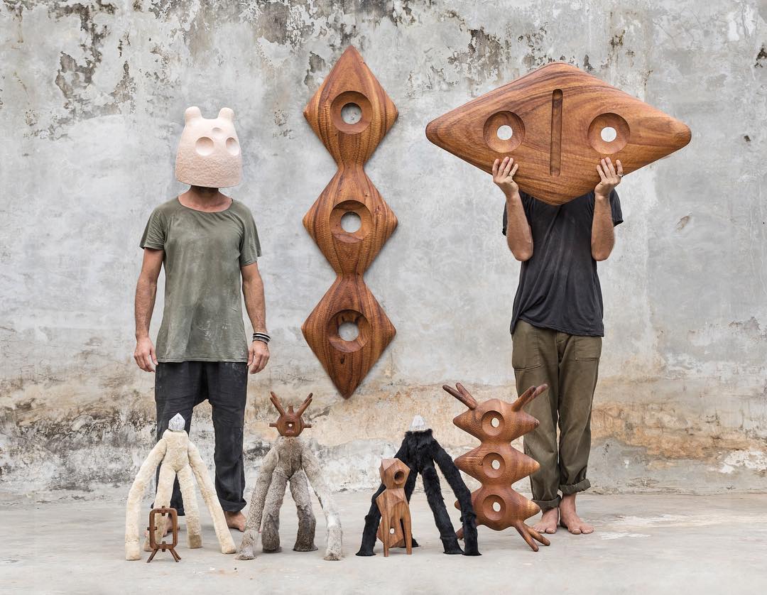 Otherworldly Creature Sculptures And Masks By Spencer Hansen (5)
