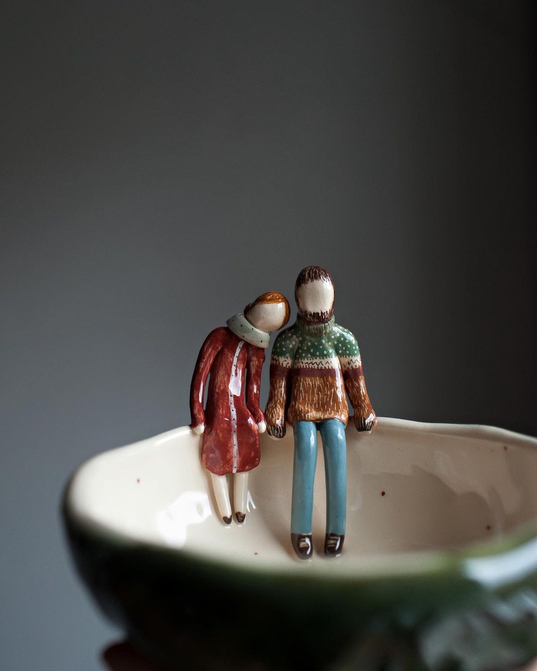 Delicate Ceramics Decorated With Lovely Figure Sculptures By Nadya And Olga (15)
