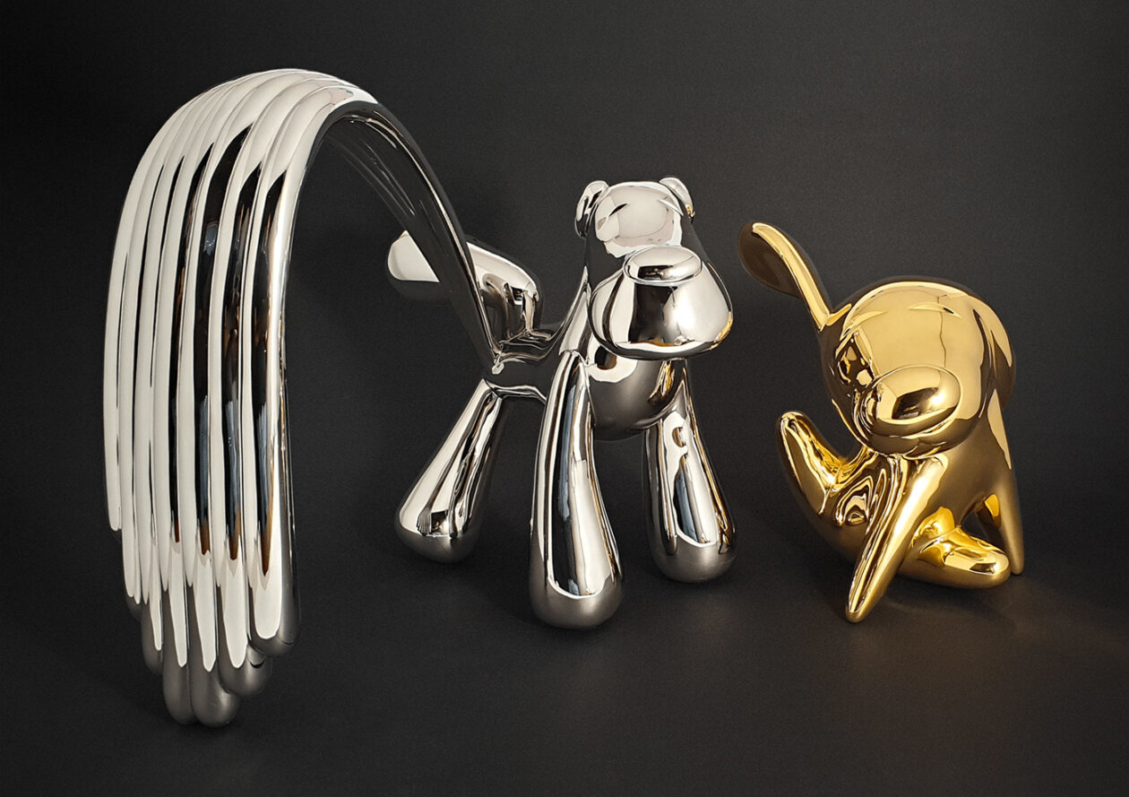 Fun Animal Polished Metal Sculptures By Ferdi B. Dick (25)