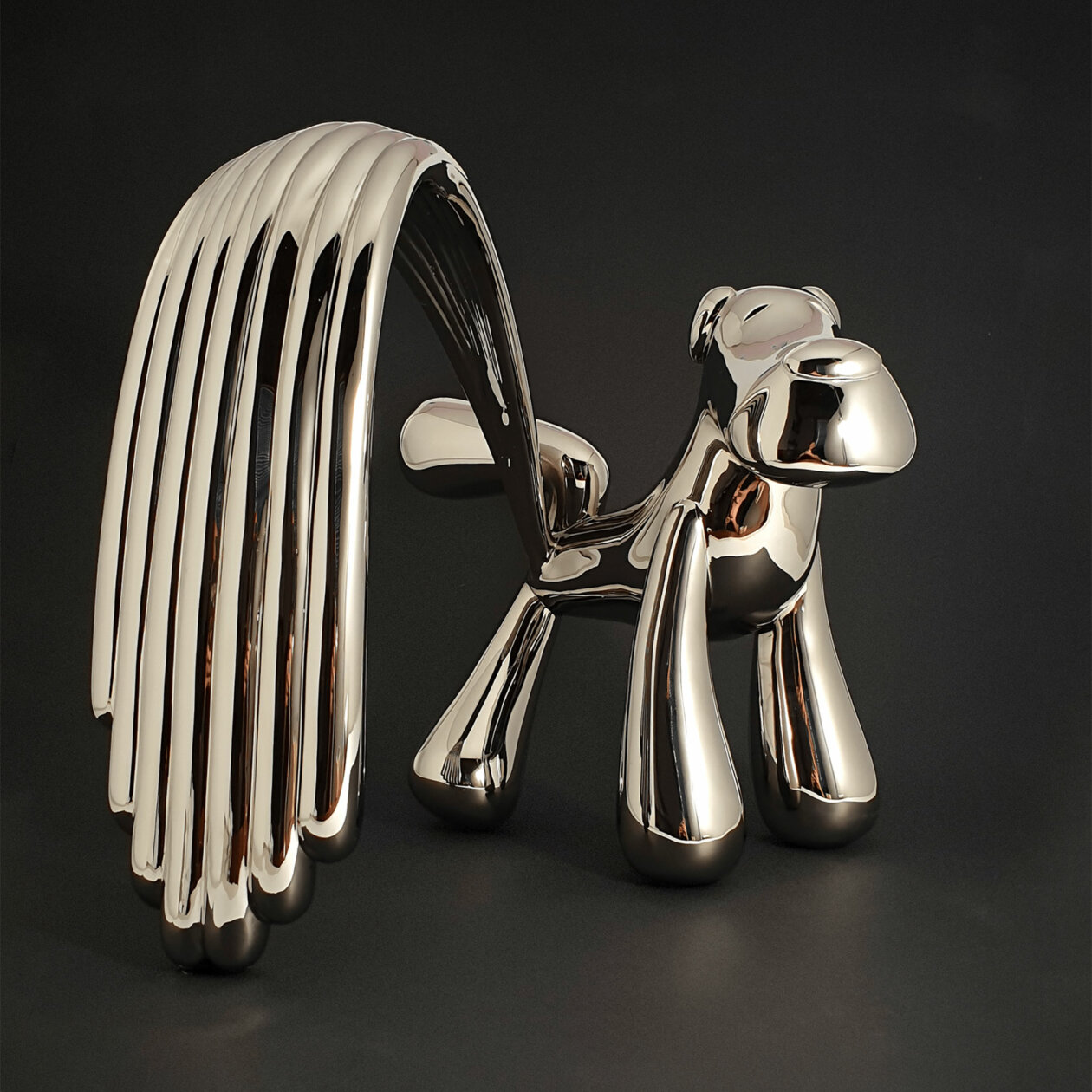 Fun Animal Polished Metal Sculptures By Ferdi B. Dick (7)