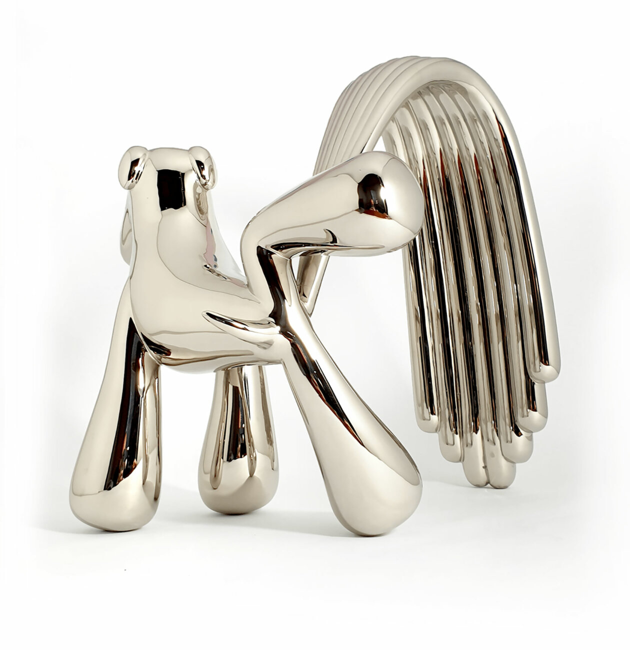 Fun Animal Polished Metal Sculptures By Ferdi B. Dick (8)