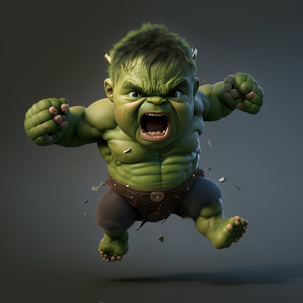 Marvel Babies, Cute And Amusing Character Illustrations By Topher Welsh (8)