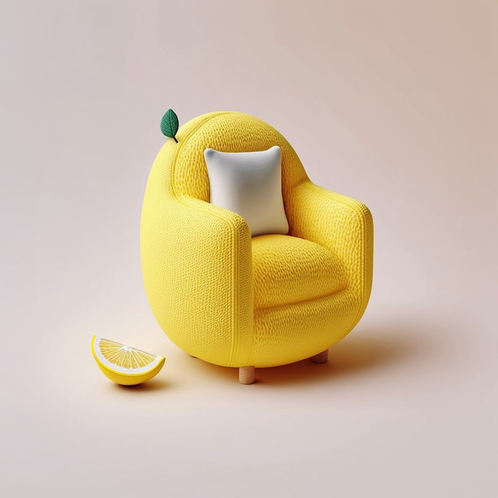 Playful Conceptual Chairs Inspired By Fruits And Vegetables, Designed By Bonny Carrera (16)