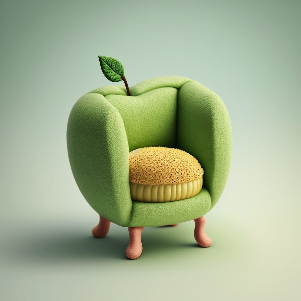 Playful Conceptual Chairs Inspired By Fruits And Vegetables, Designed By Bonny Carrera (1)