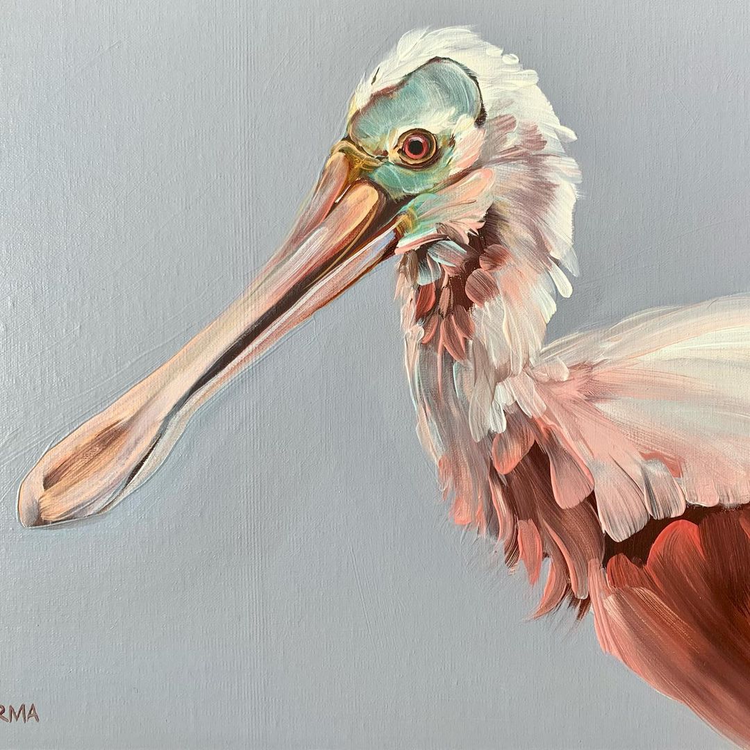 The Exquisite Bird Portrait Paintings Of Rachel Altschuler (16)