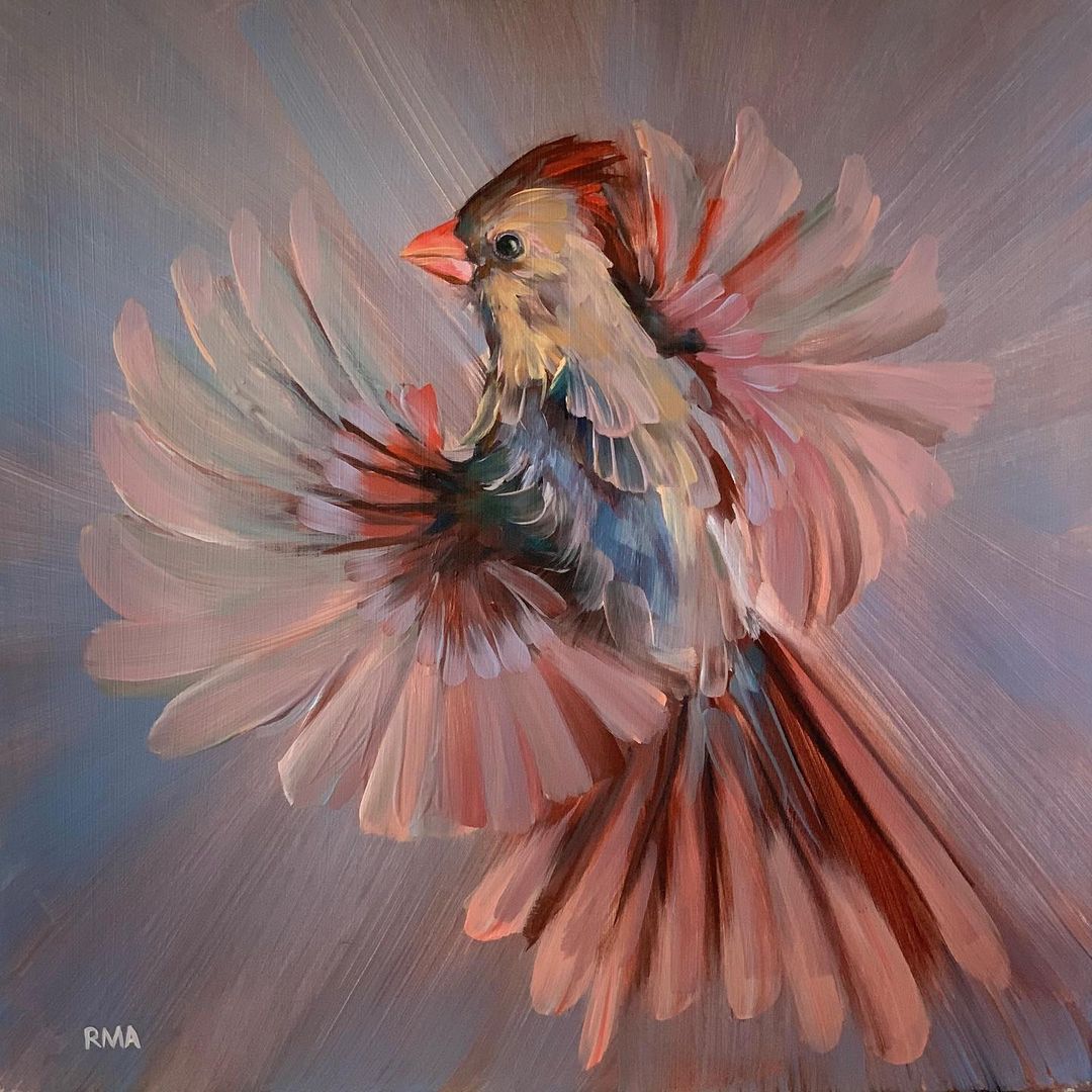 The Exquisite Bird Portrait Paintings Of Rachel Altschuler (28)