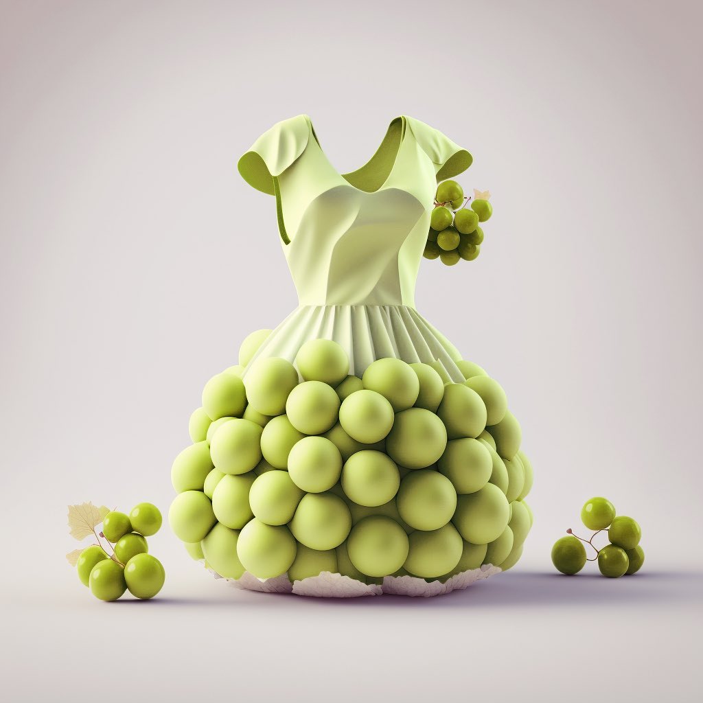 Amusing Ai Generated Clothes Inspired By Fruits And Vegetables By Bonny Carrera (15)