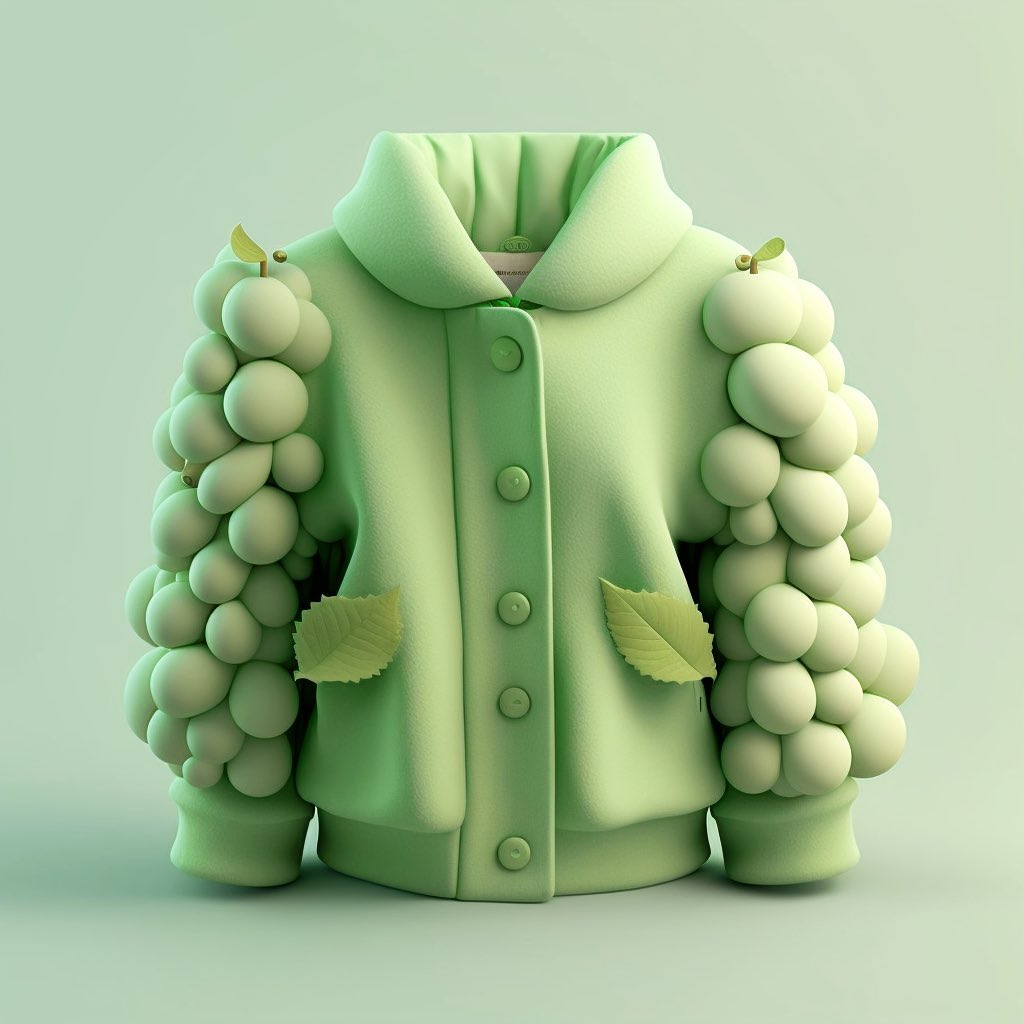 Amusing Ai Generated Clothes Inspired By Fruits And Vegetables By Bonny Carrera (9)