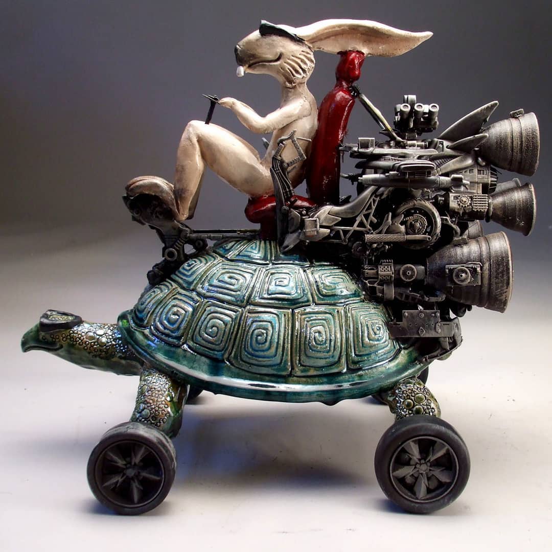 Ceramic Fairytales, Intricate Sculptures, Teapots, And Mugs By Mitchell Grafton (3)