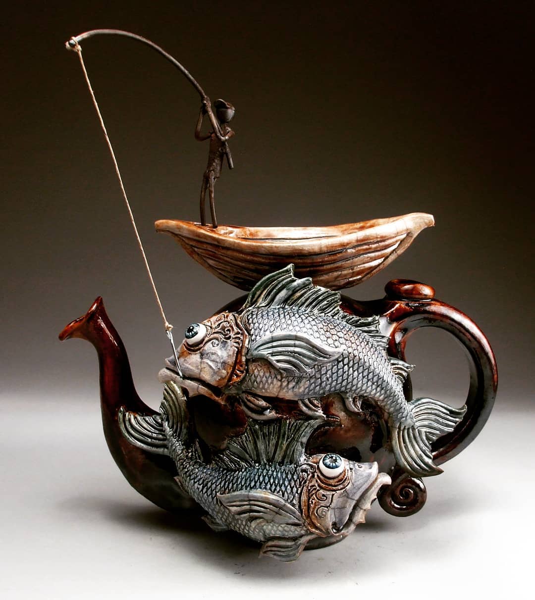 Ceramic Fairytales, Intricate Sculptures, Teapots, And Mugs By Mitchell Grafton (6)