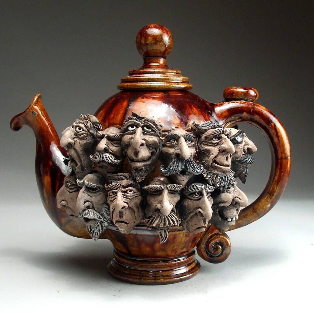 Ceramic Fairytales, Intricate Sculptures, Teapots, And Mugs By Mitchell Grafton (7)
