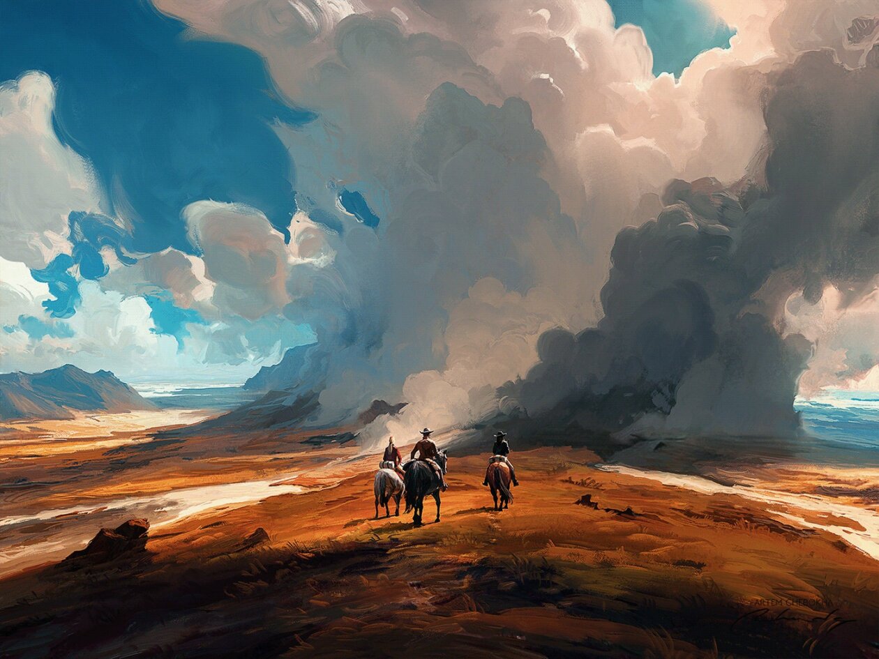 Far Lands, An Ethereal Illustration Series By Artem Chebokha (9)