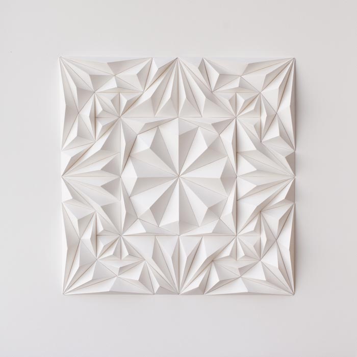 Origami Inspired Geometric Paper Sculptures By Anna Kruhelska (17)