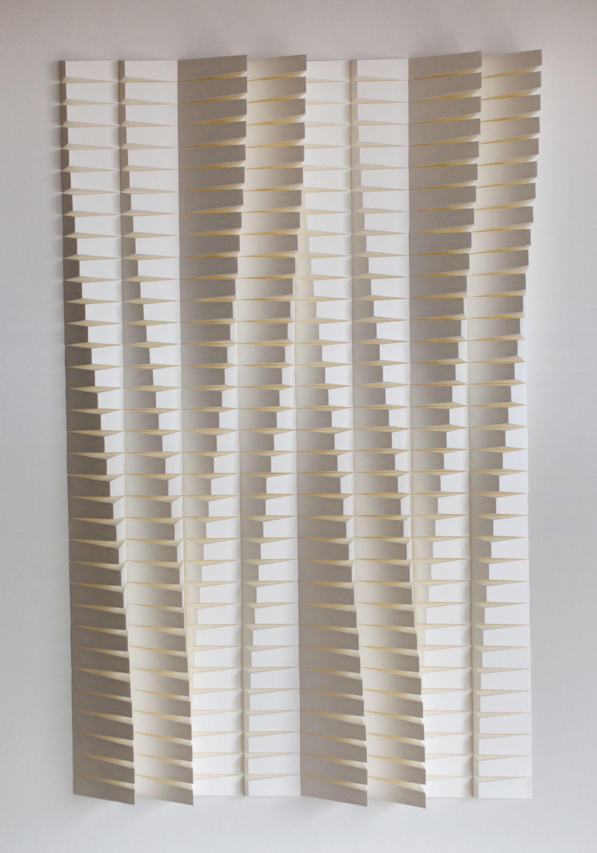 Origami Inspired Geometric Paper Sculptures By Anna Kruhelska (22)
