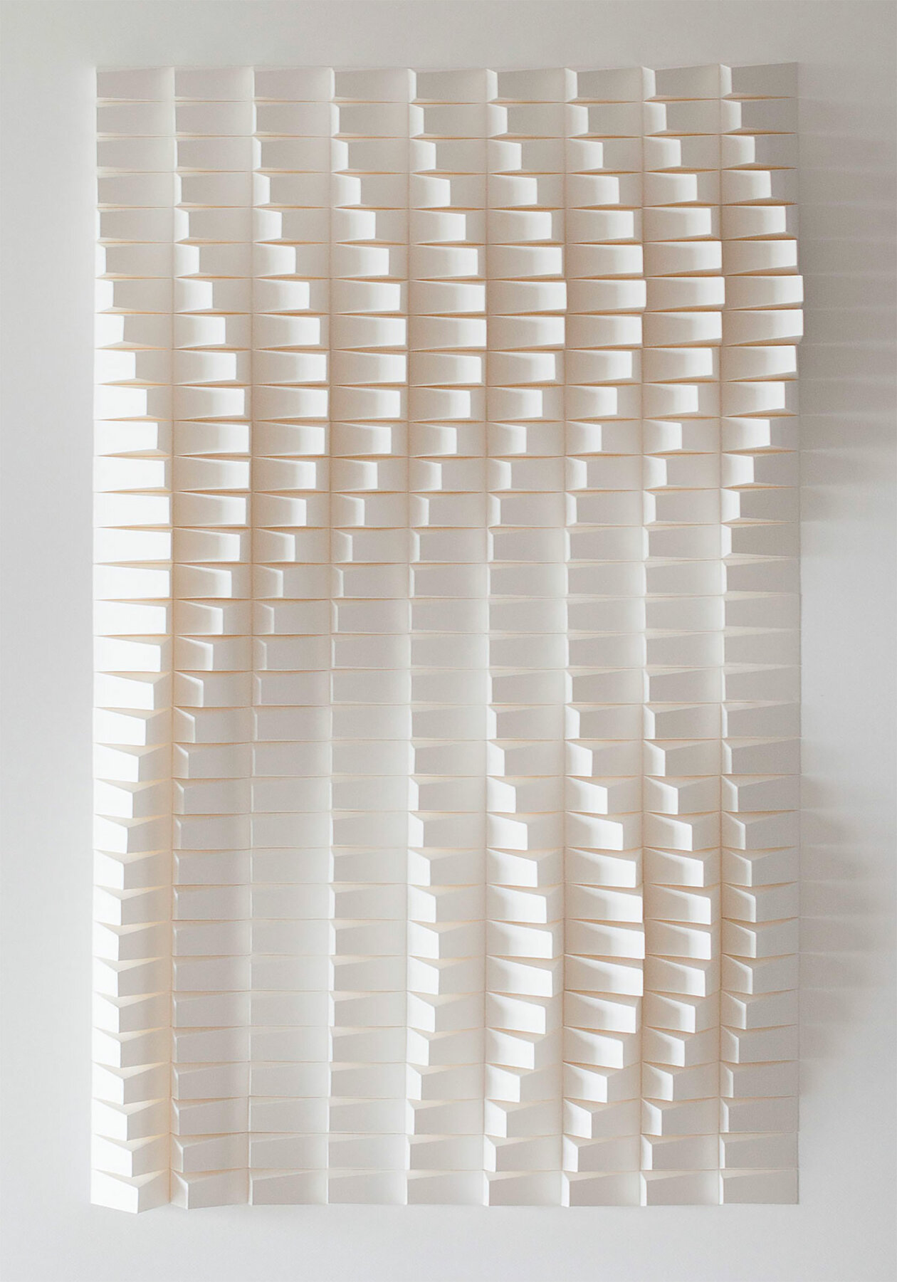 Origami Inspired Geometric Paper Sculptures By Anna Kruhelska (8)
