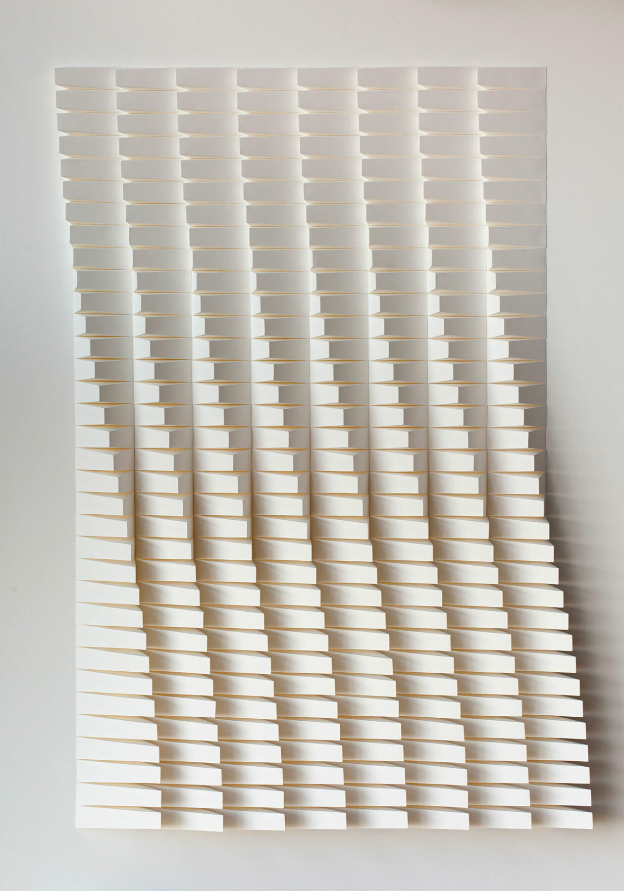 Origami Inspired Geometric Paper Sculptures By Anna Kruhelska (9)