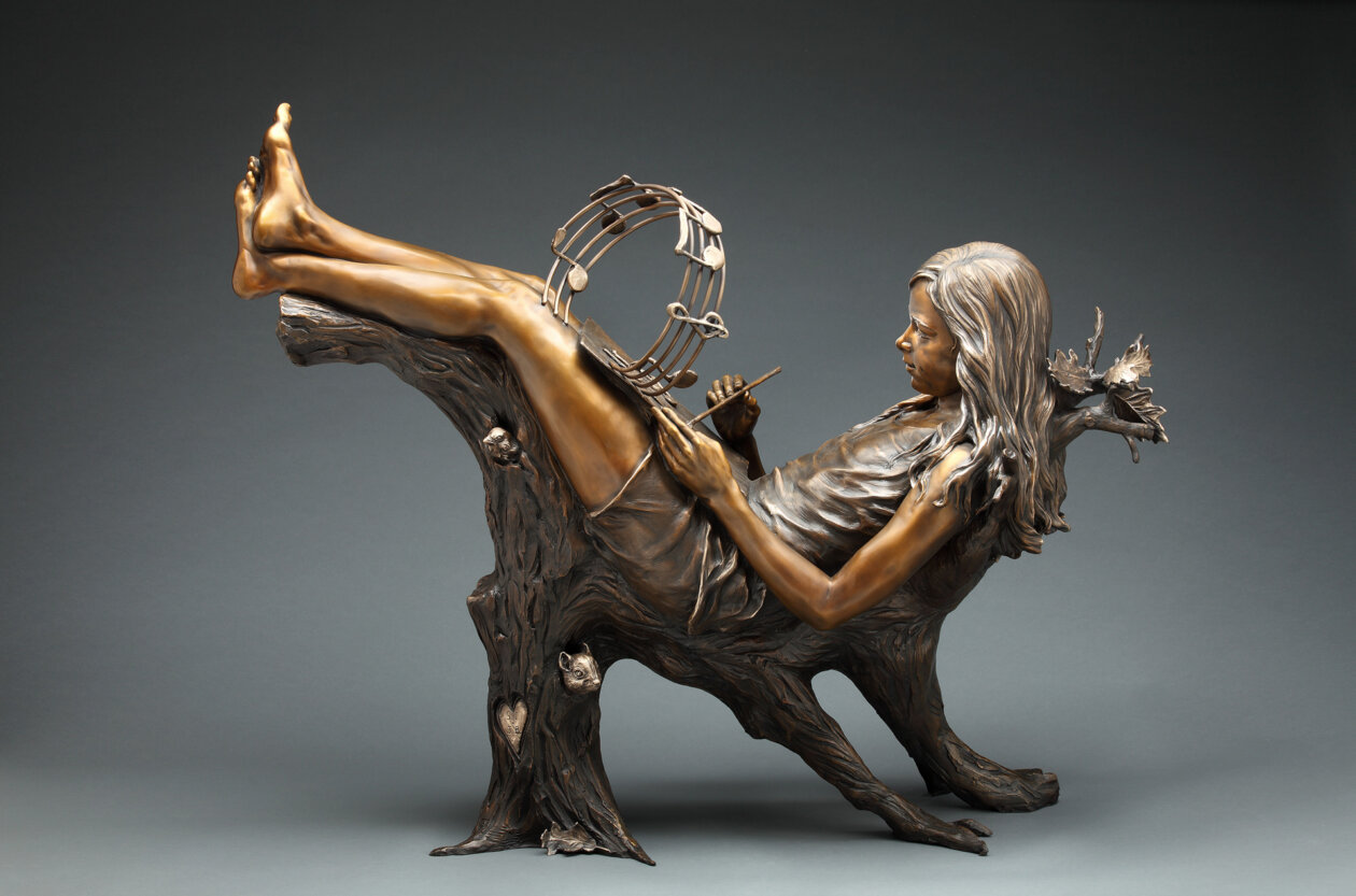 Poetic Figurative Bronze Sculptures By Angela Mia De La Vega (2)