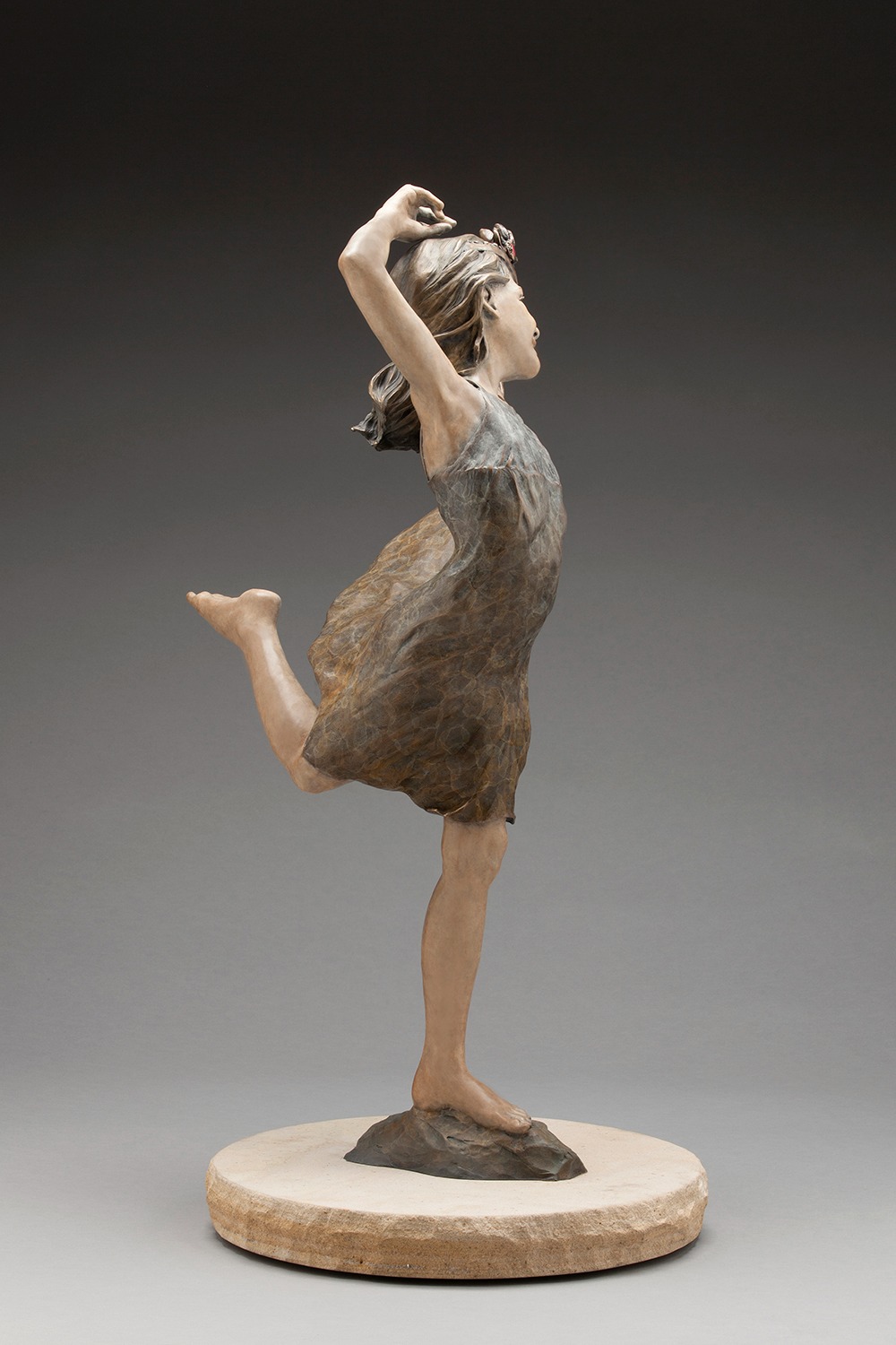 Poetic Figurative Bronze Sculptures By Angela Mia De La Vega (7)