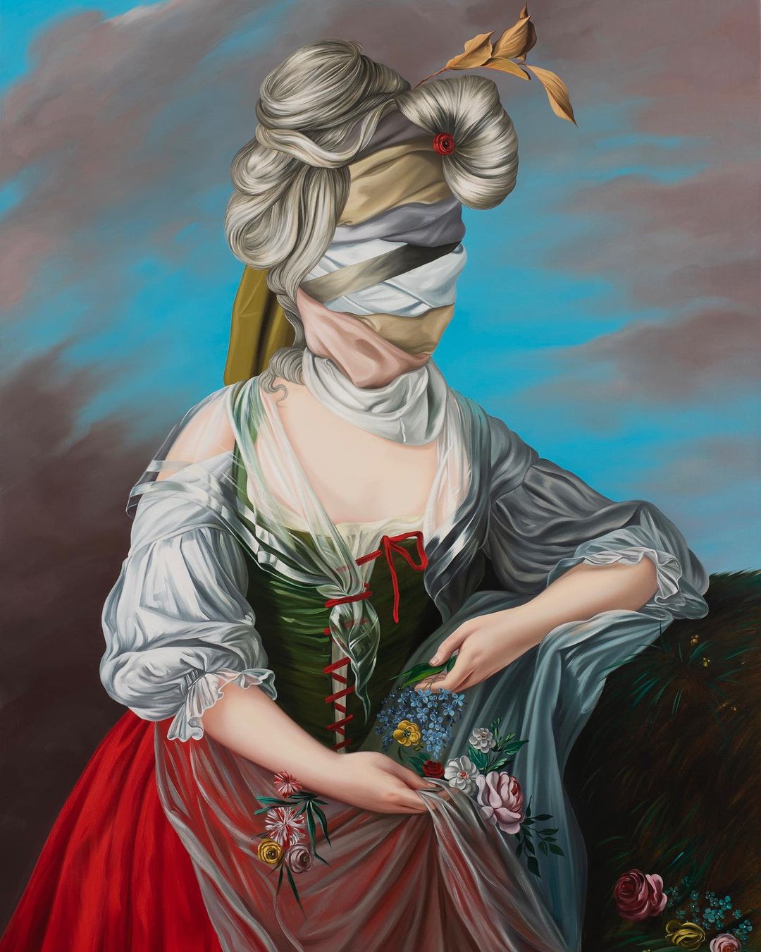 Surrealistic Reinterpretation Of The Classical Portrait Style By Ewa Juszkiewicz (17)