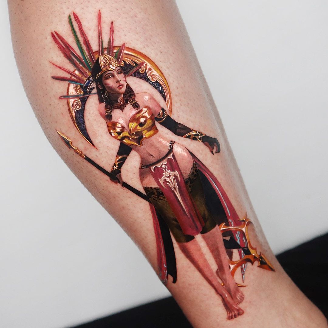 Whimsically Realistic Metallic Tattoos By Jooa (17)
