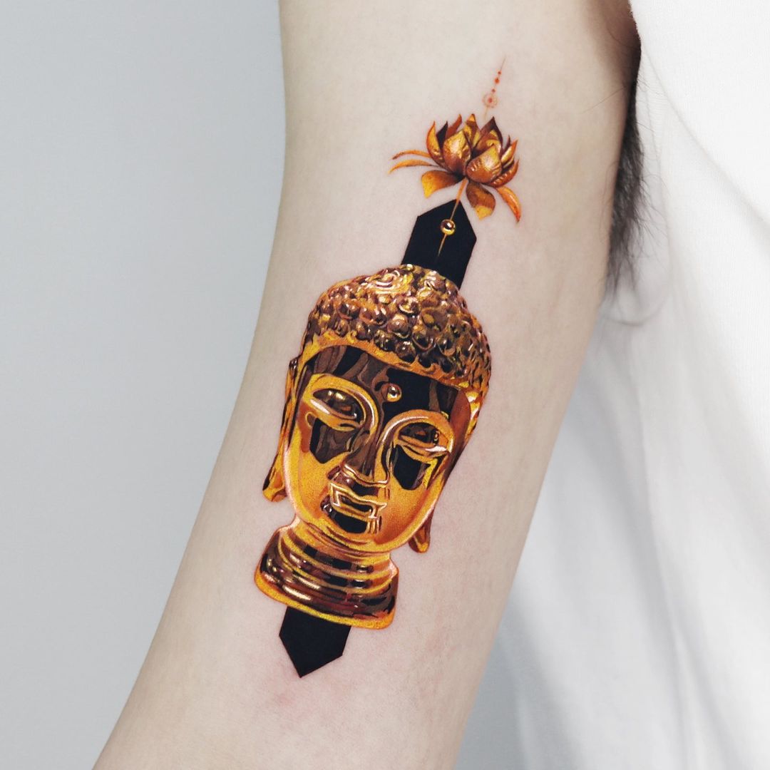 Whimsically Realistic Metallic Tattoos By Jooa (8)