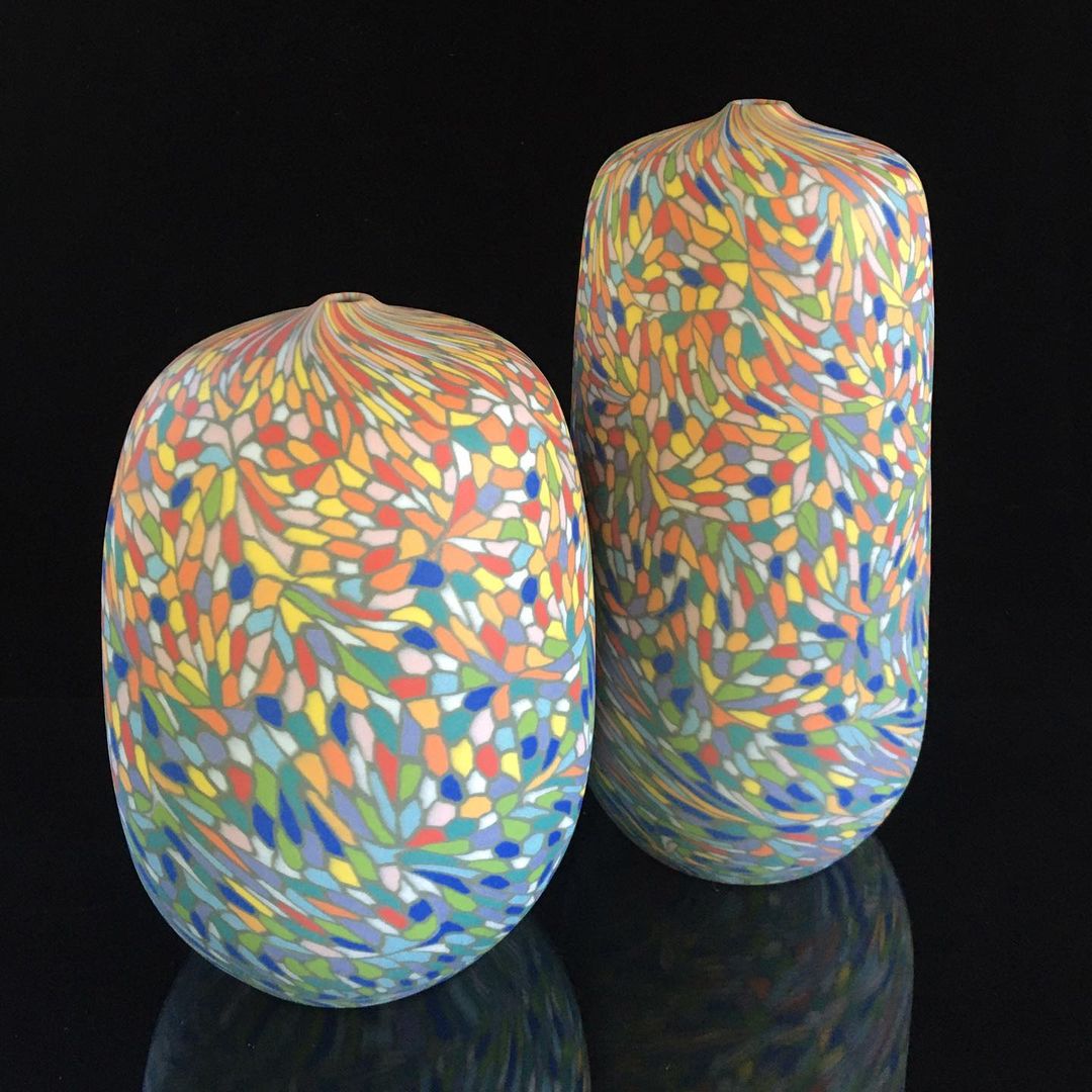 Gorgeous Ceramics Decorated With Abstract Patterns By Robert Hessler (19)