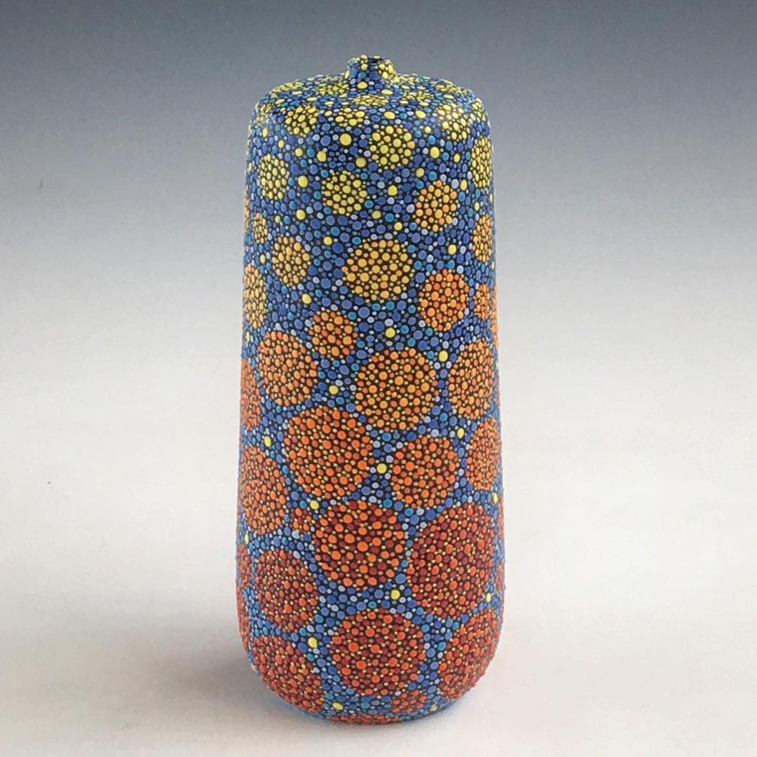 Gorgeous Ceramics Decorated With Abstract Patterns By Robert Hessler (7)