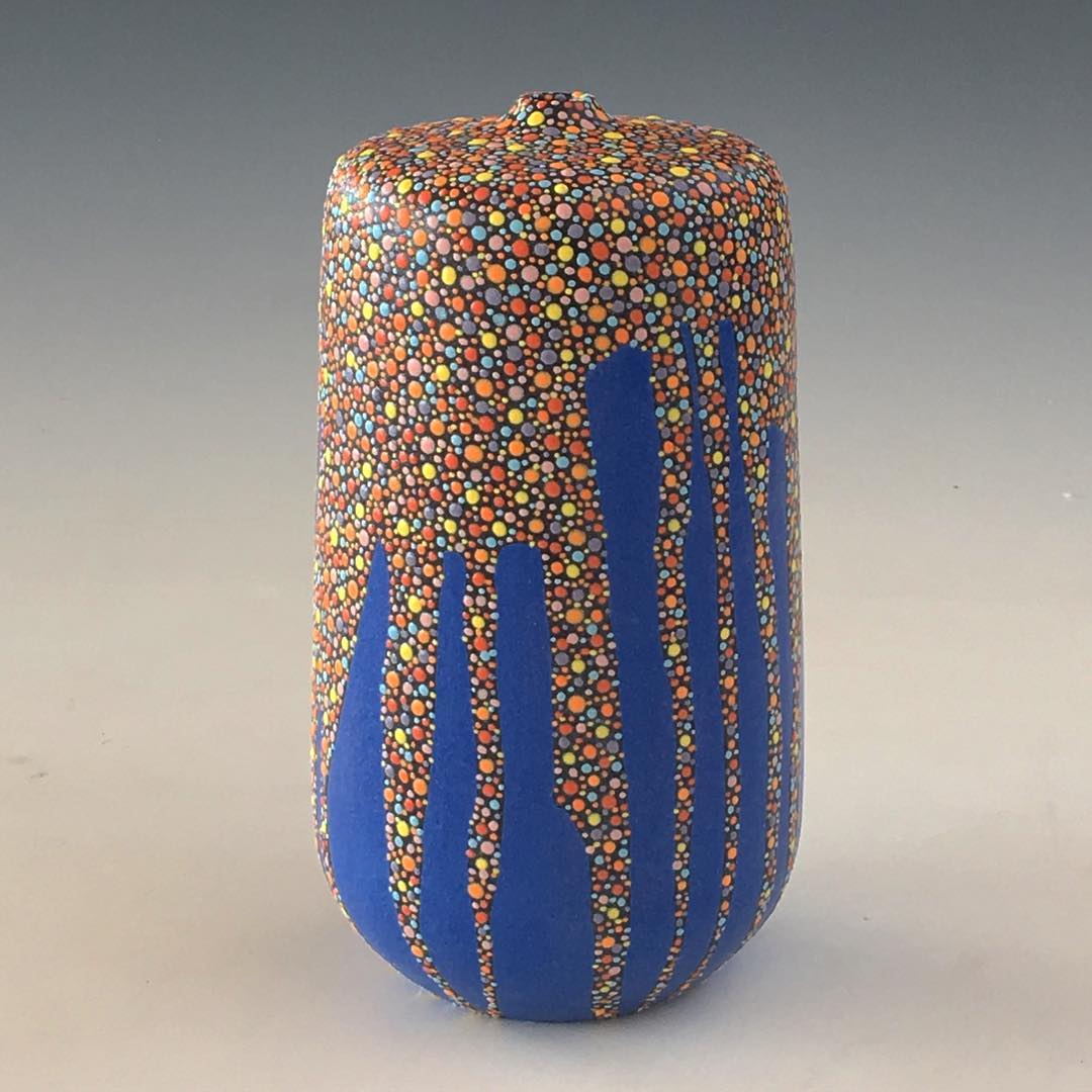 Gorgeous Ceramics Decorated With Abstract Patterns By Robert Hessler (8)
