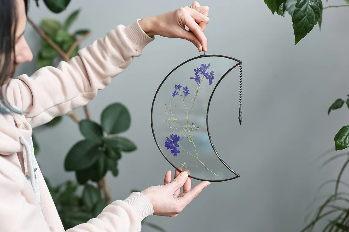 Gorgeous Herbarium In Glass And Resin Sea Frames By Anna Paschenko (2)