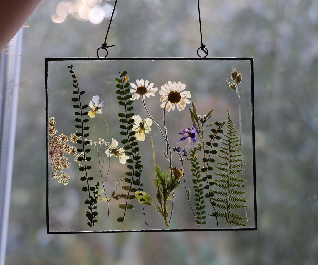 Gorgeous Herbarium In Glass And Resin Sea Frames By Anna Paschenko (28)