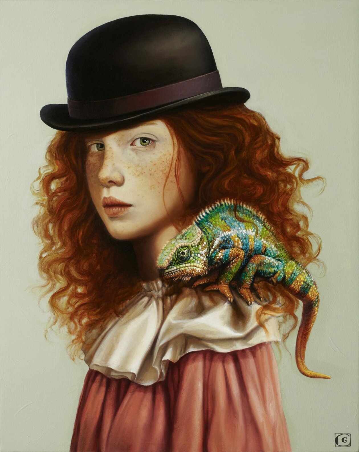 Kids And Animals, Enchanting Portrait Paintings By Claudia Giraudo (1)