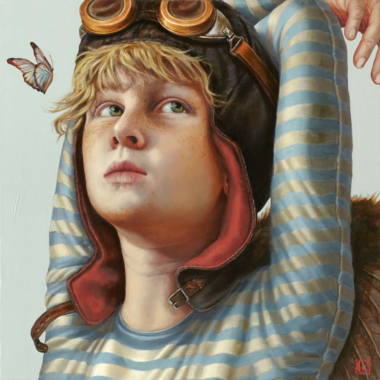 Kids And Animals, Enchanting Portrait Paintings By Claudia Giraudo (12)