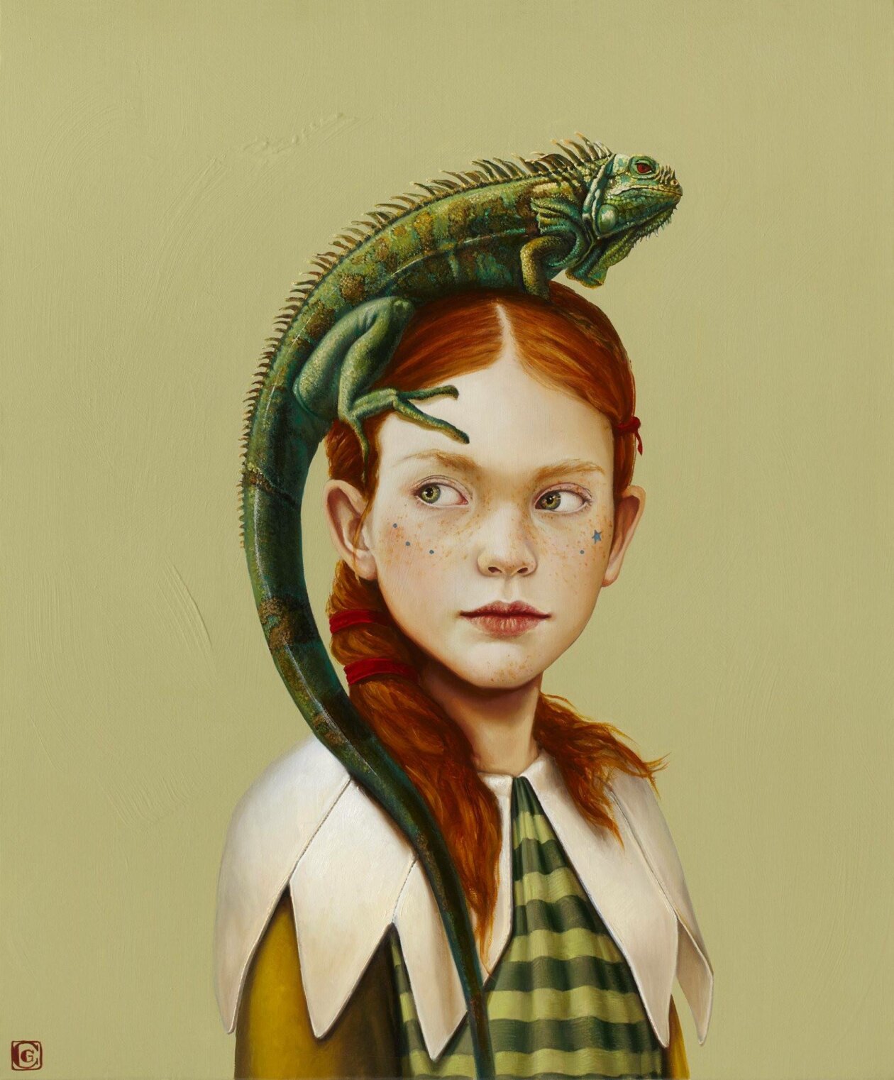 Kids And Animals, Enchanting Portrait Paintings By Claudia Giraudo (17)