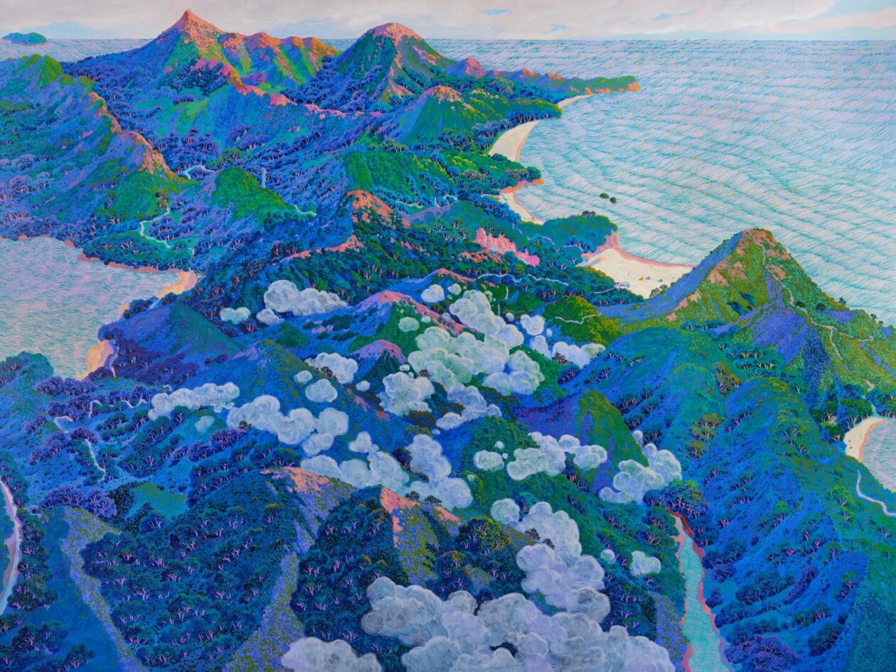 Vivid Saturated Landscape Paintings By Stephen Wong Chun Hei (1)