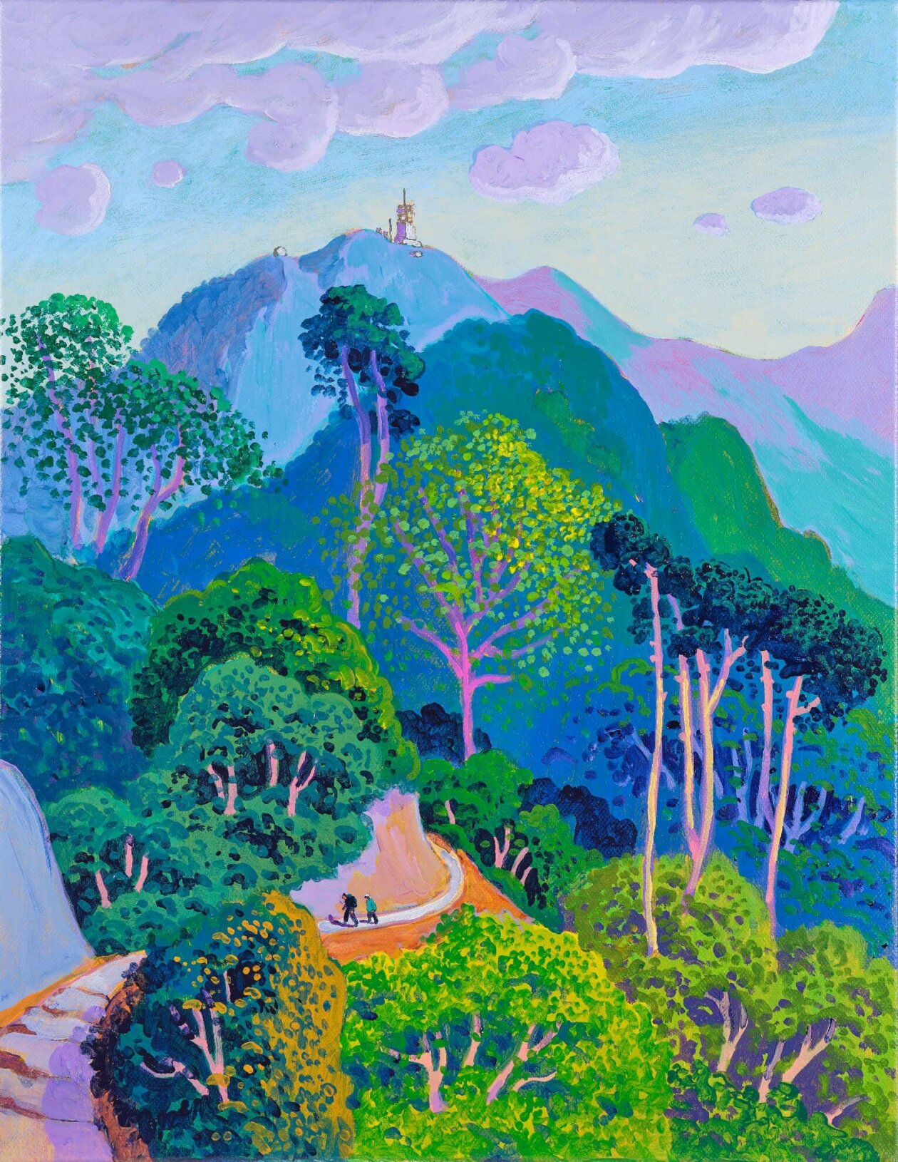 Vivid Saturated Landscape Paintings By Stephen Wong Chun Hei (3)