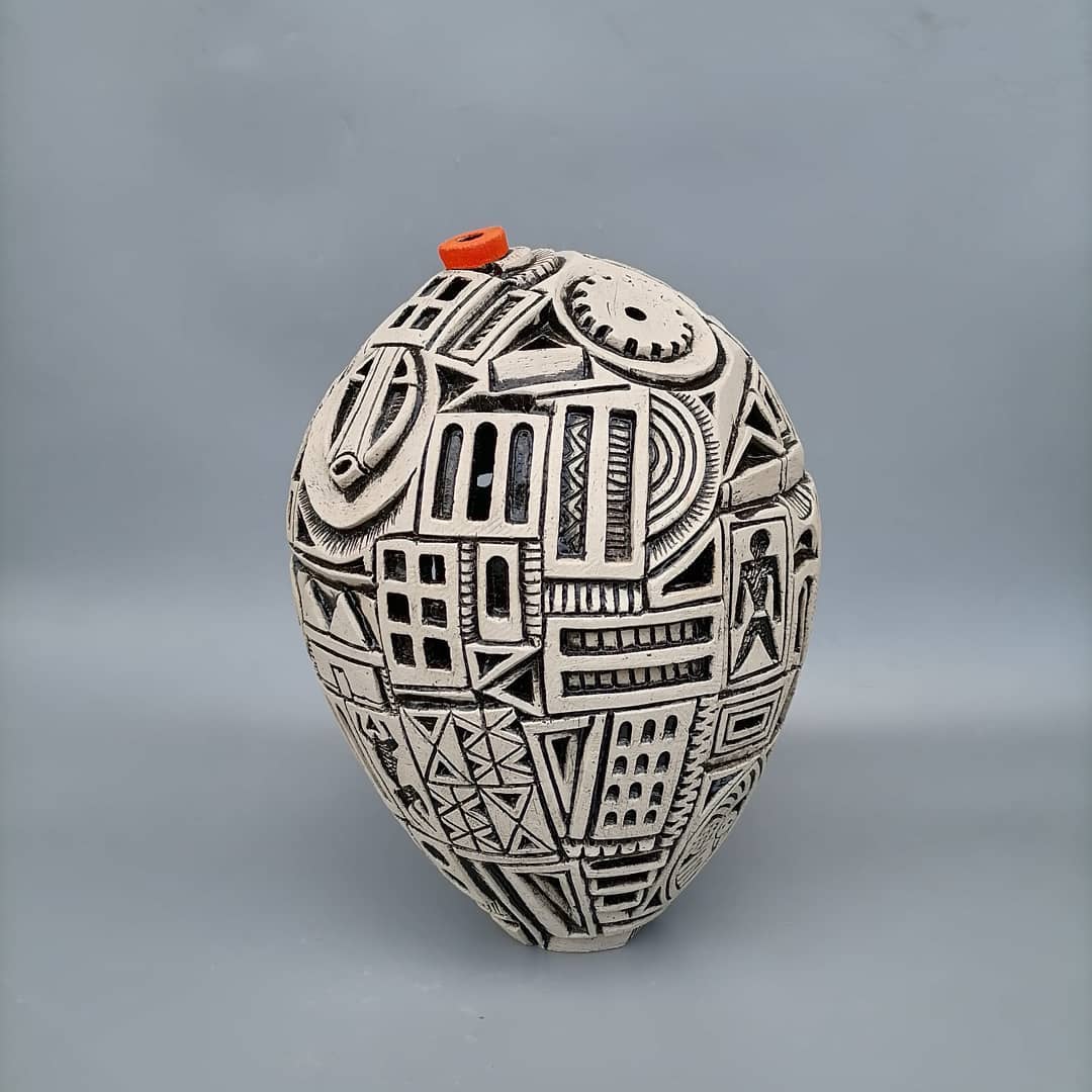 African Identity, Marvelous Ceramic Sculptures By Djakou Kassi Nathalie (11)