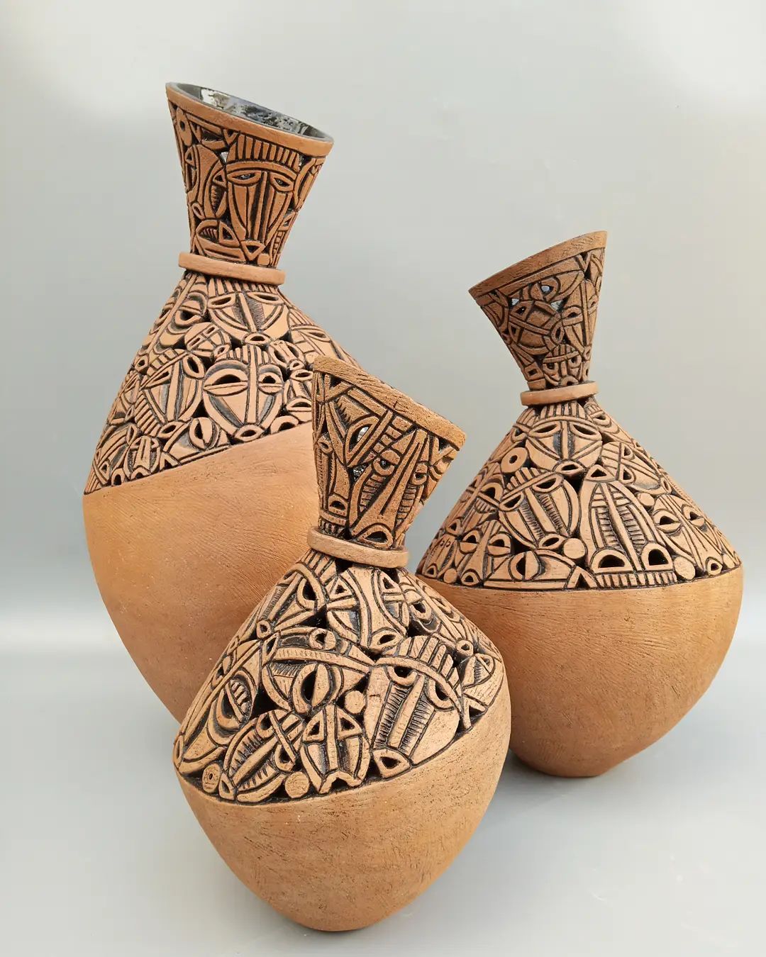African Identity, Marvelous Ceramic Sculptures By Djakou Kassi Nathalie (12)