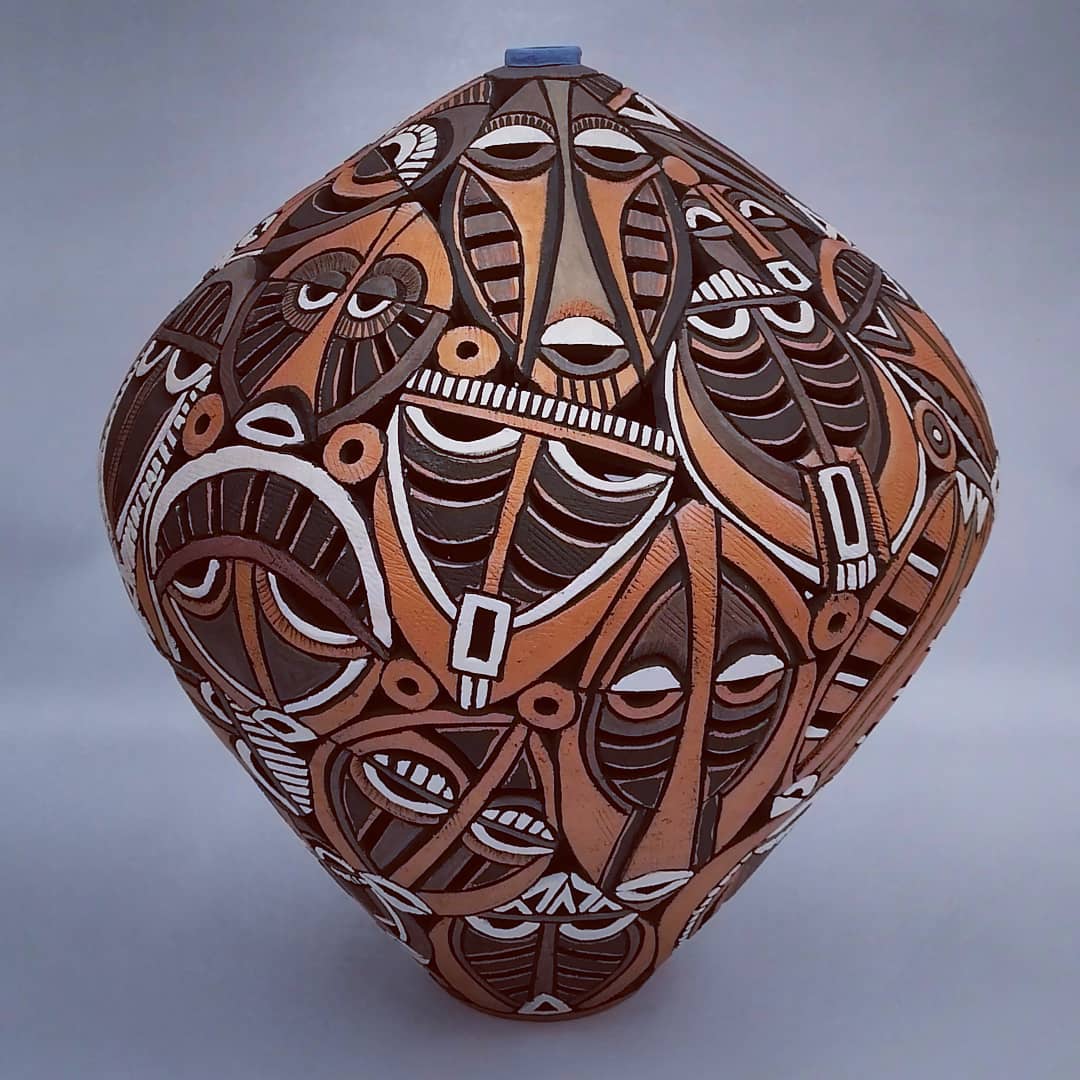 African Identity, Marvelous Ceramic Sculptures By Djakou Kassi Nathalie (7)