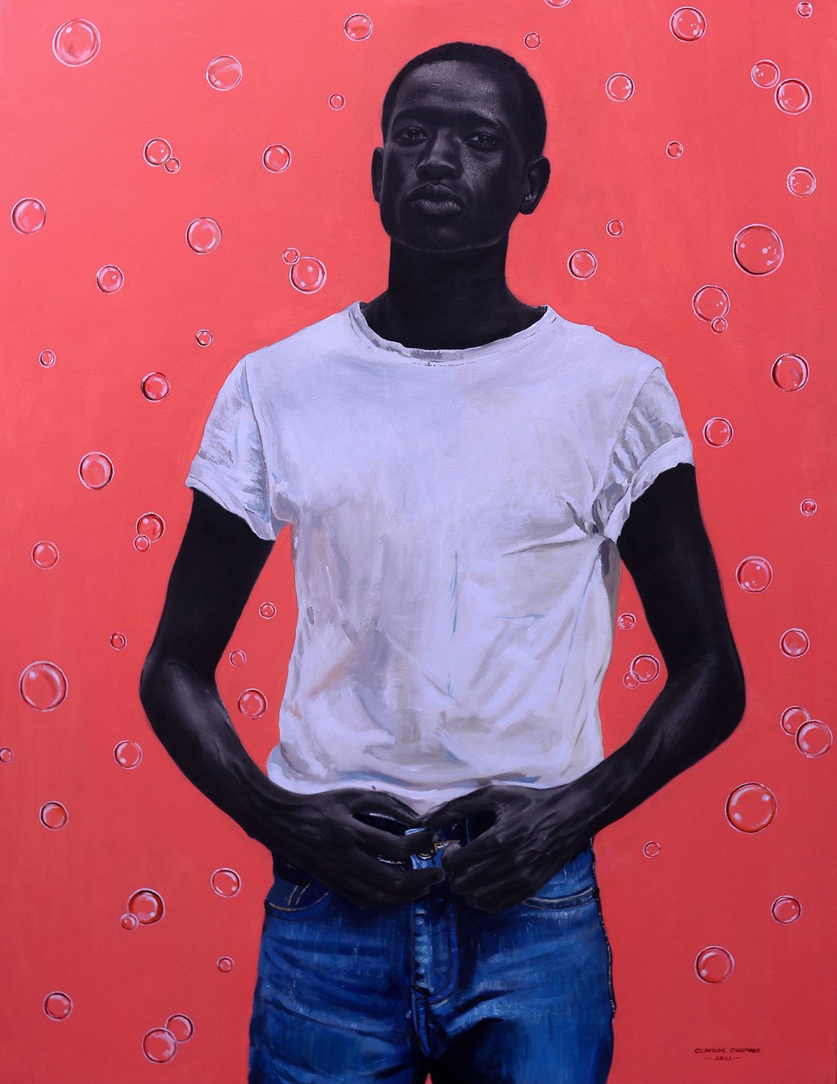 African Society, Figurative Paintings By Olamide Ogunade (9)