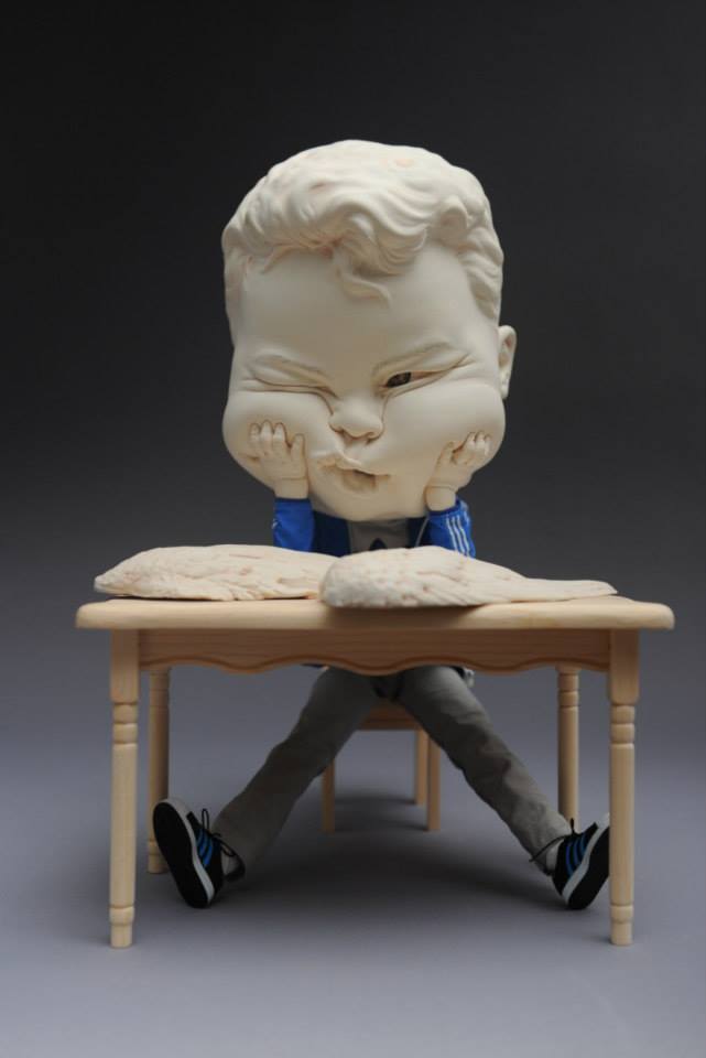 Distorted Baby Faces, Surreal Ceramic Sculptures By Johnson Tsang (2)