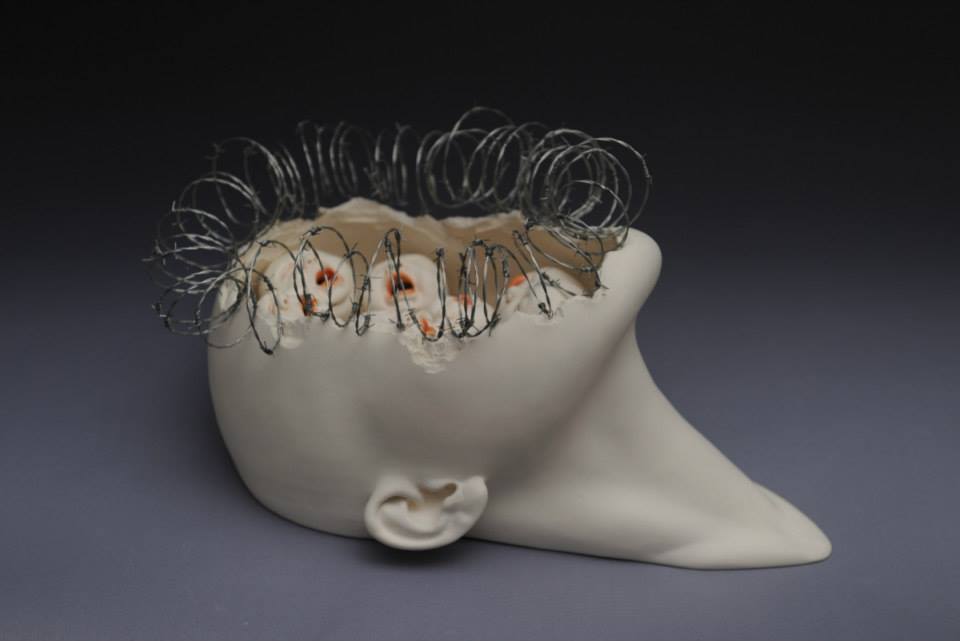Distorted Baby Faces, Surreal Ceramic Sculptures By Johnson Tsang (4)