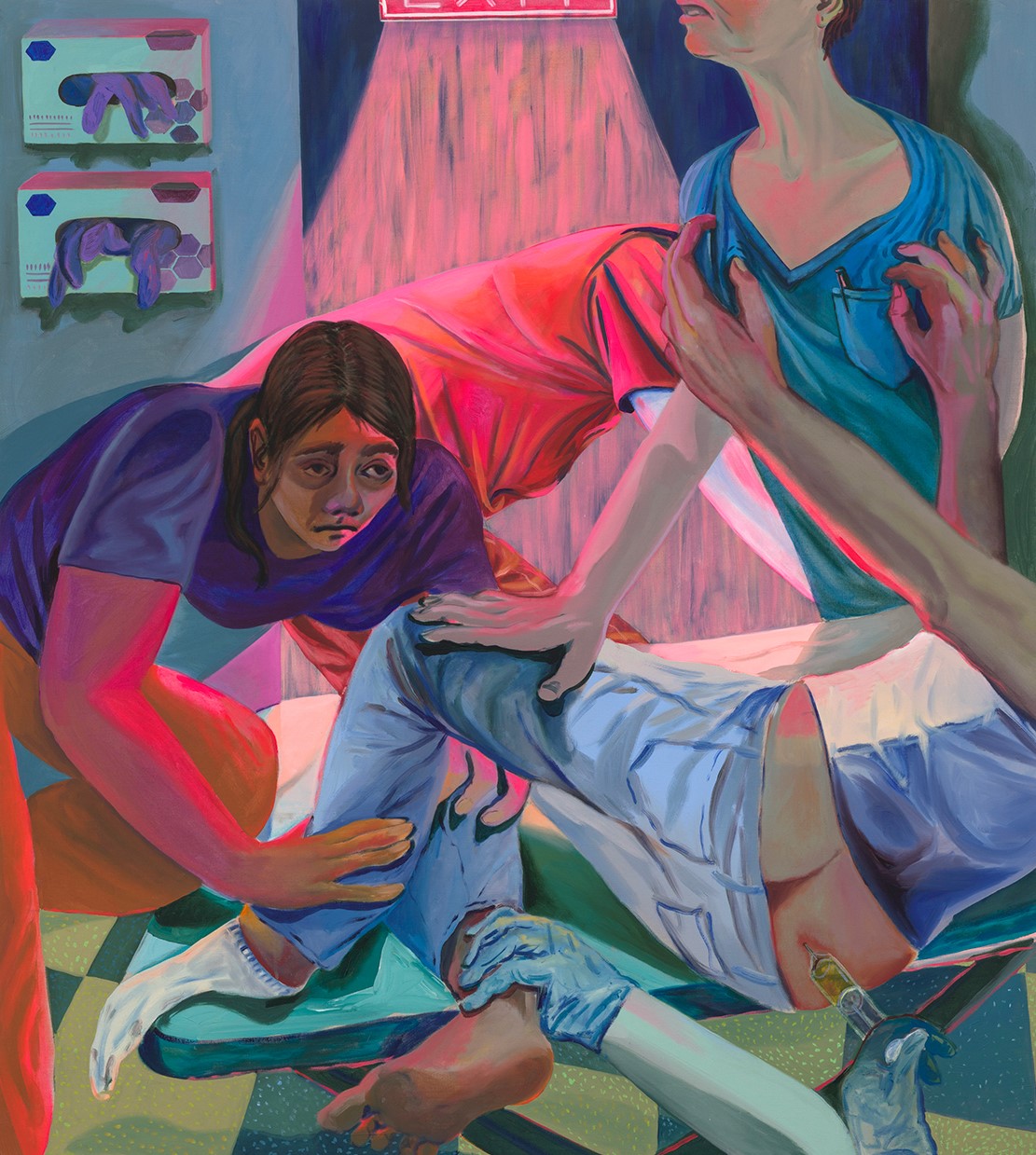 Doctor Life, Figurative Paintings By Sharon Madanes (8)