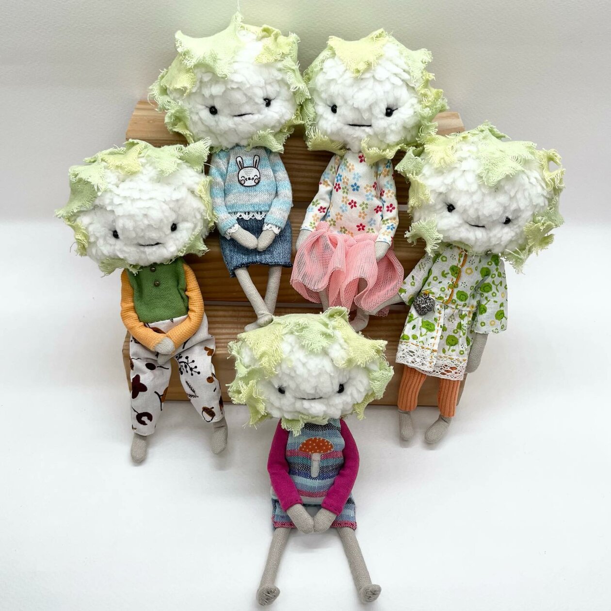Enchanting Textile Dolls By Yulia 25