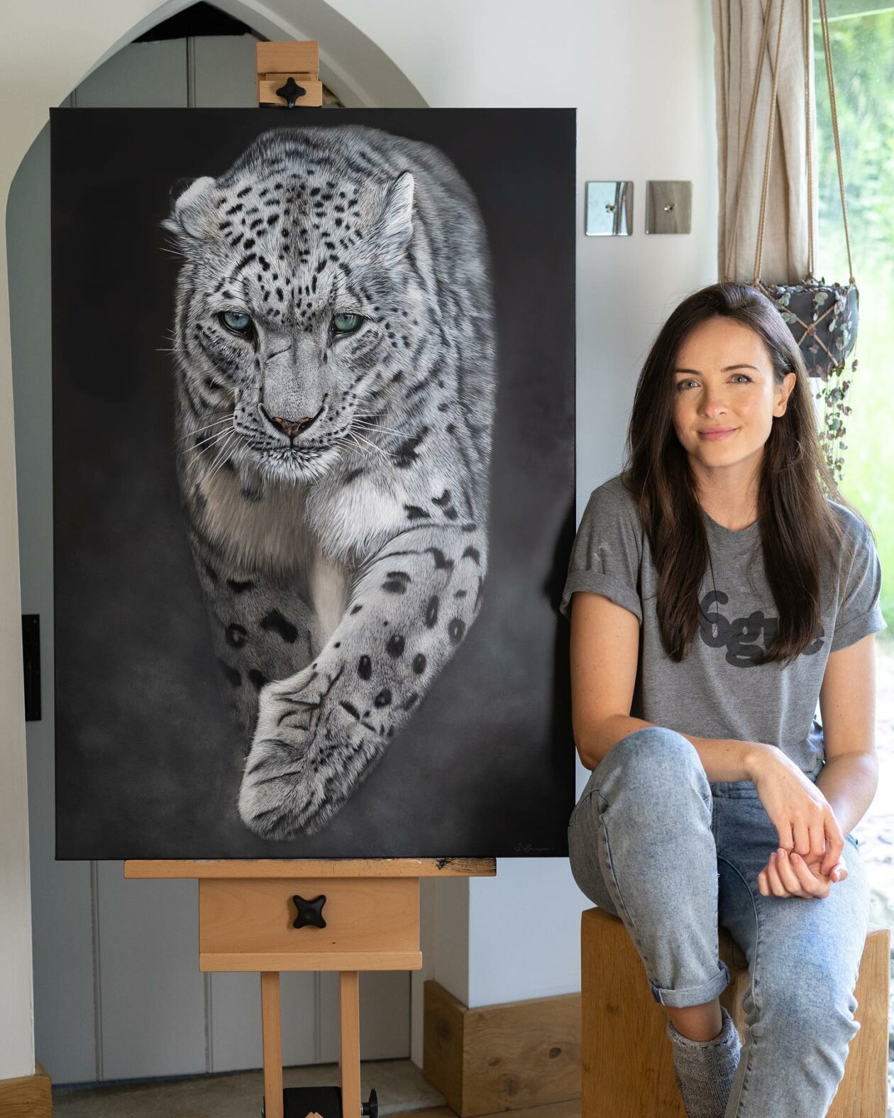 Hyper Realistic Animal Portrait Paintings By Sophie Green (23)